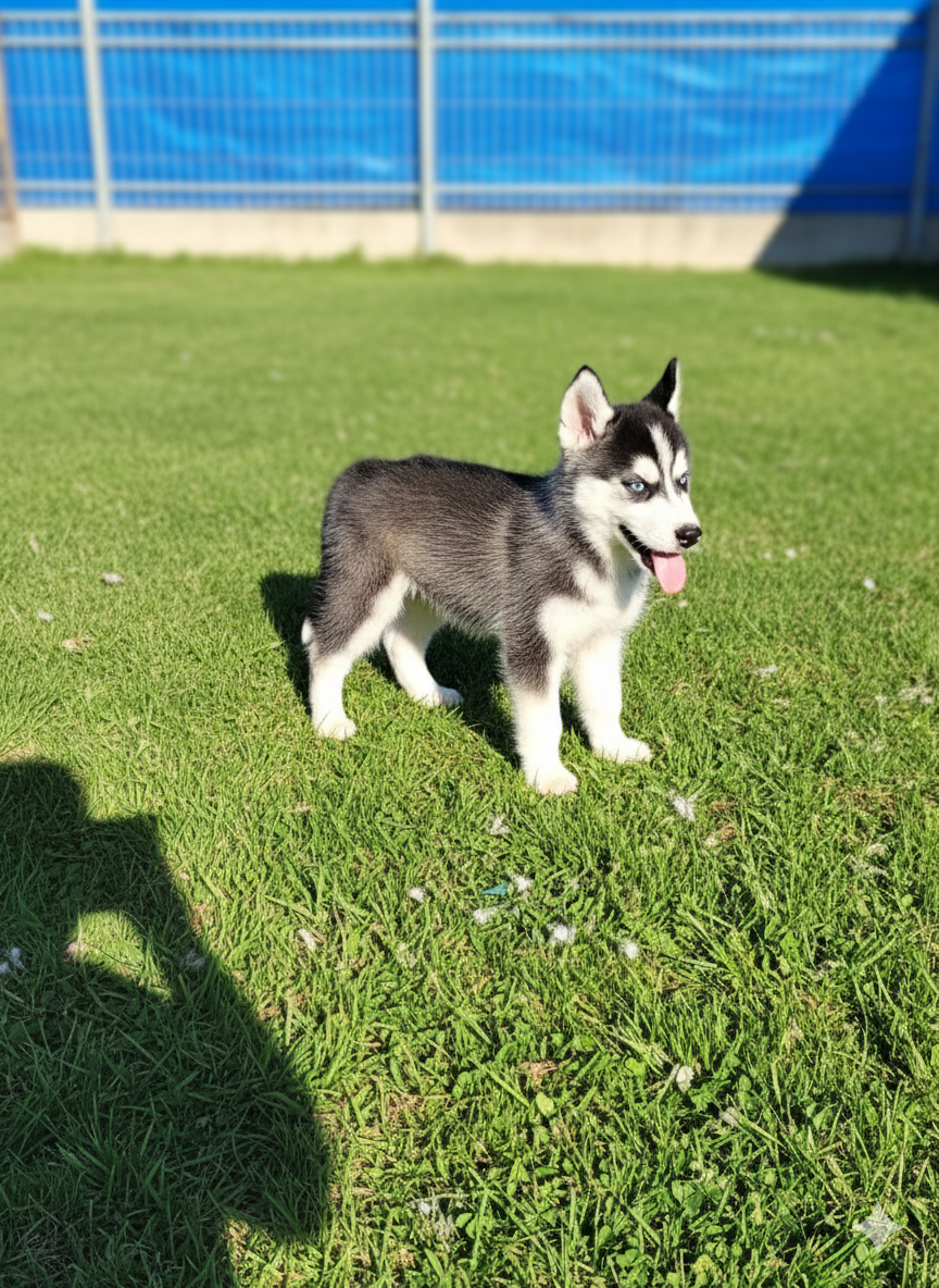 Dişi sibirya kurdu (husky)yavrumuz 